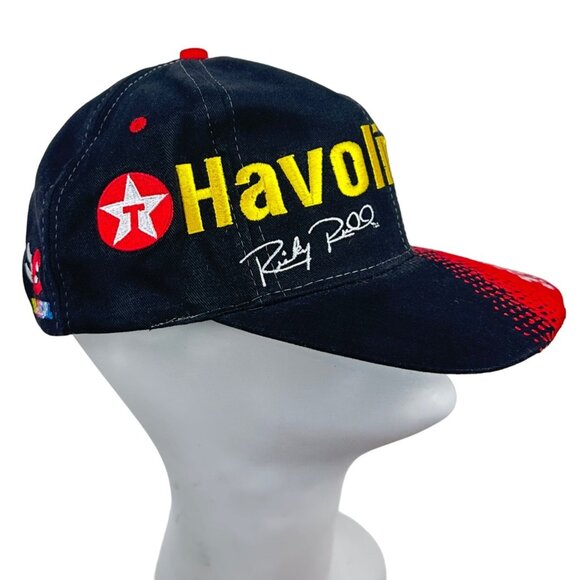 Vintage Snapback Hat Texaco Havoline Nascar Ricky Rudd Chase Authentics Racing - Picture 16 of 16